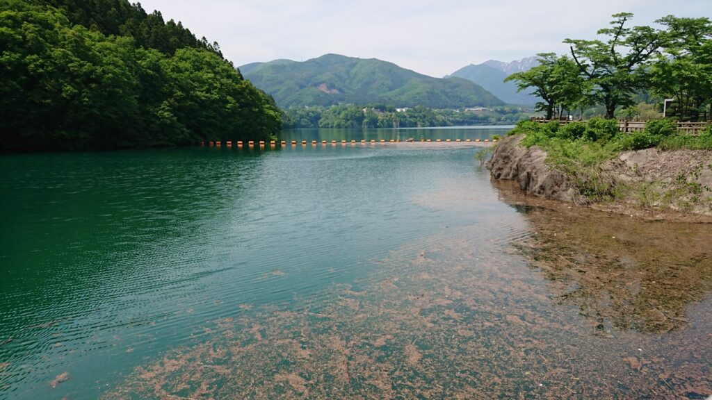 相俣ダムのダム湖