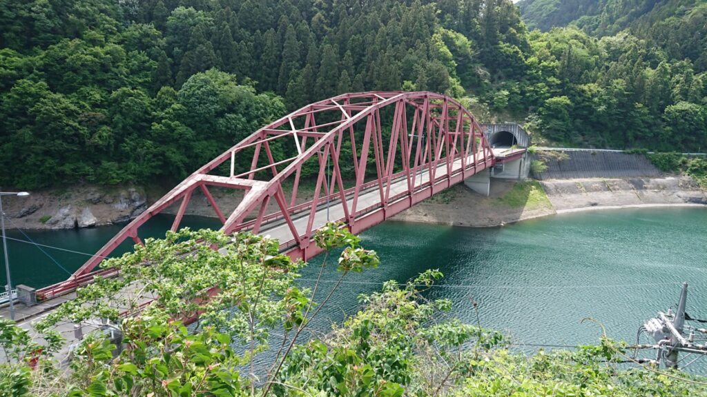 倉尾橋の風景