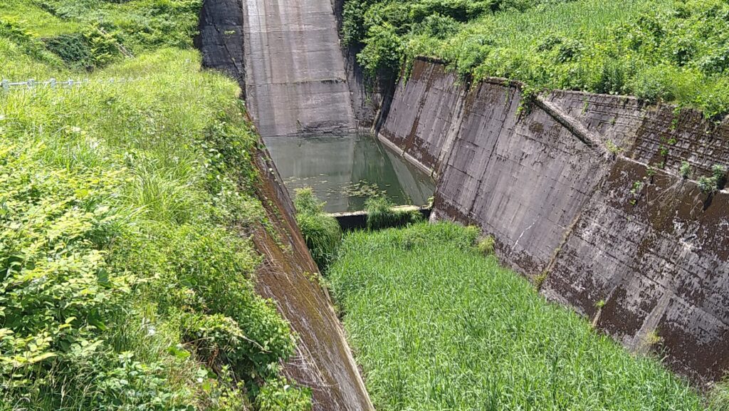 二岐ダムの減勢工