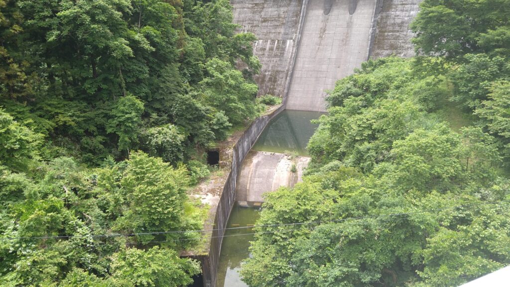 宮川ダムの減勢工