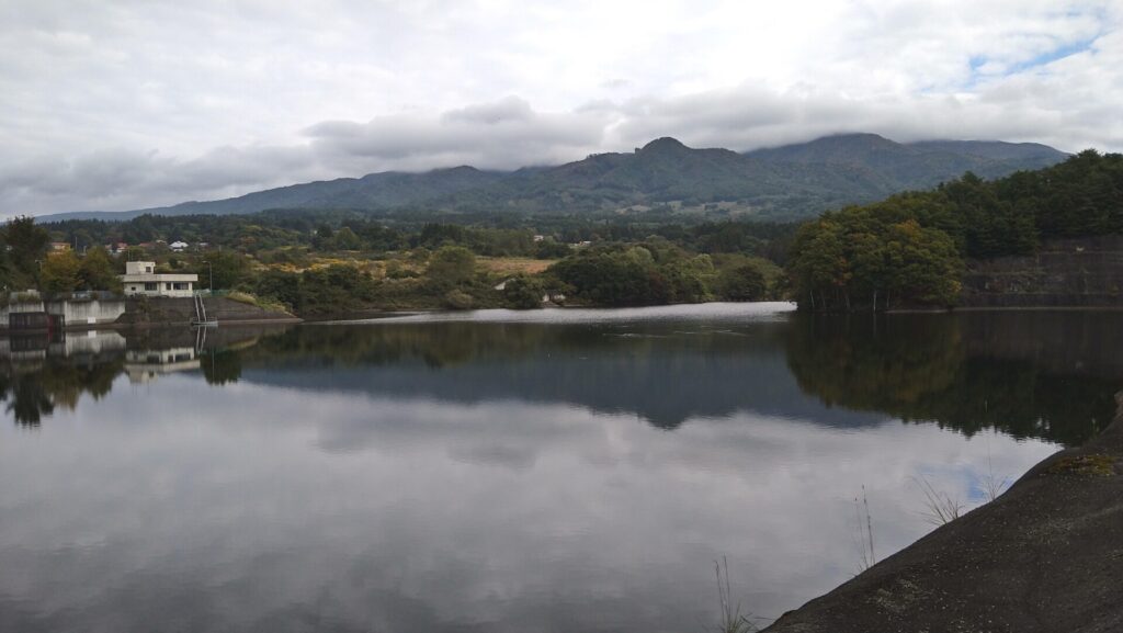 大深沢調整池の風景