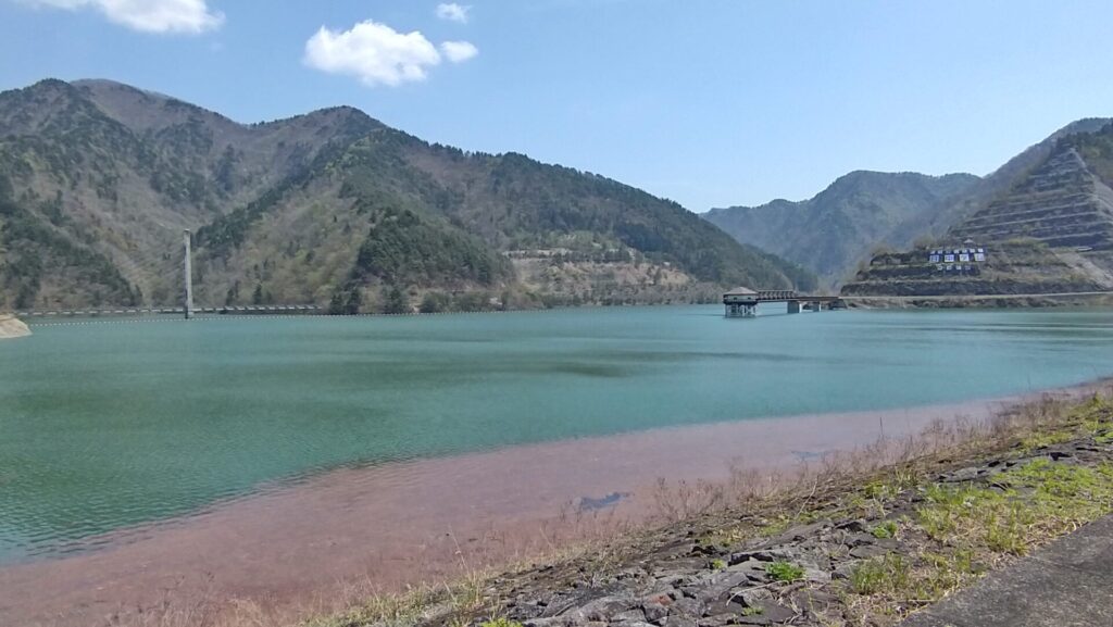 日中わさび湖の風景