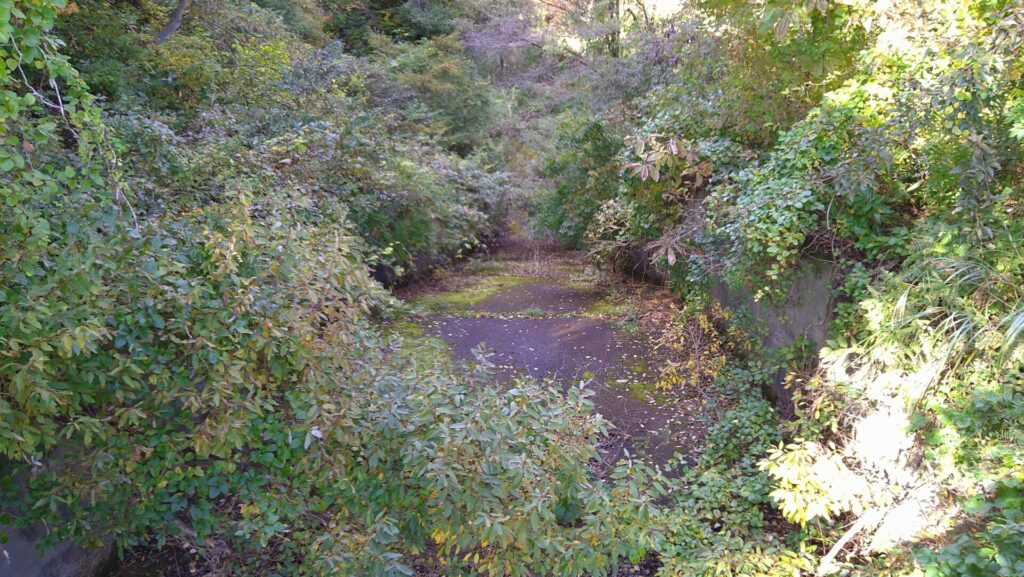 吉ヶ平ダムの洪水吐