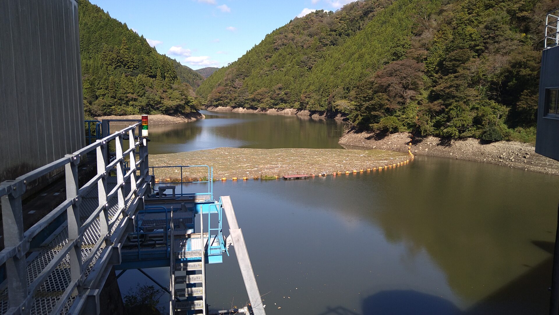 たかしば湖の風景