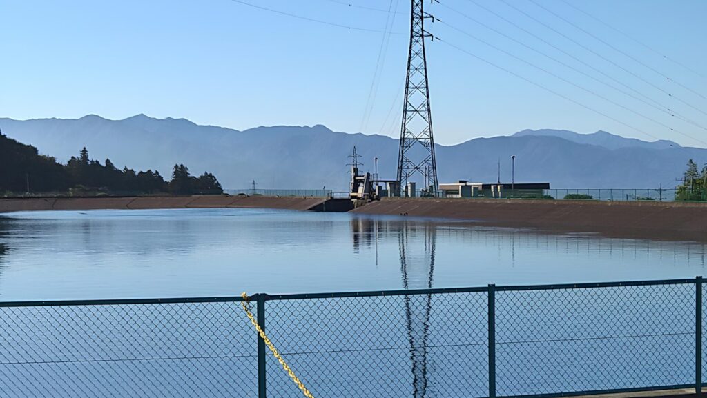 藤木調整池の風景