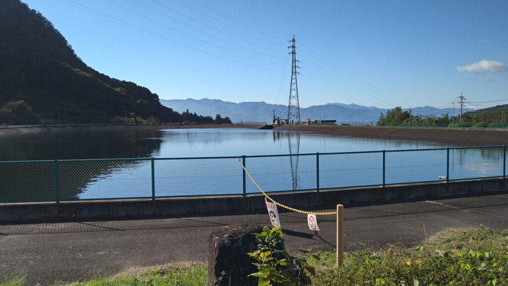 藤木調整池の風景