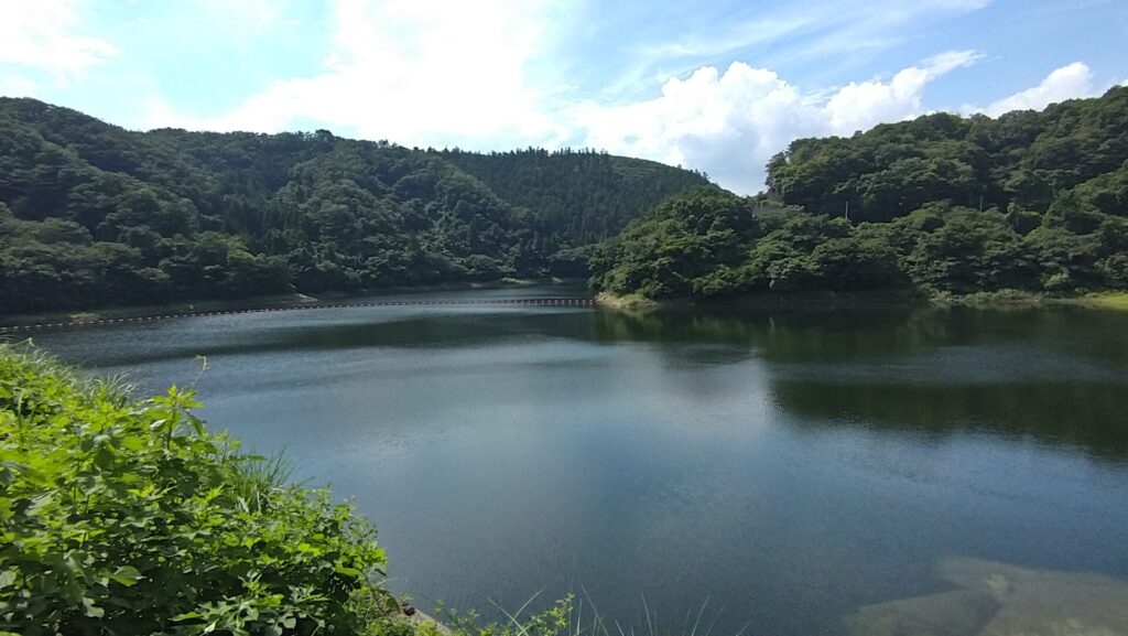 樽水湖の風景