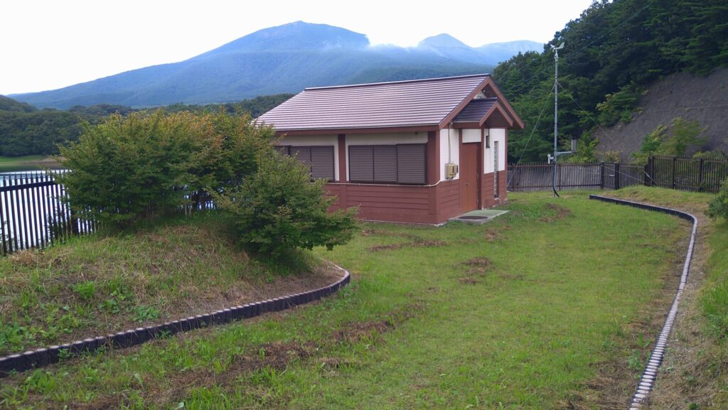 川原子ダムの取水設備