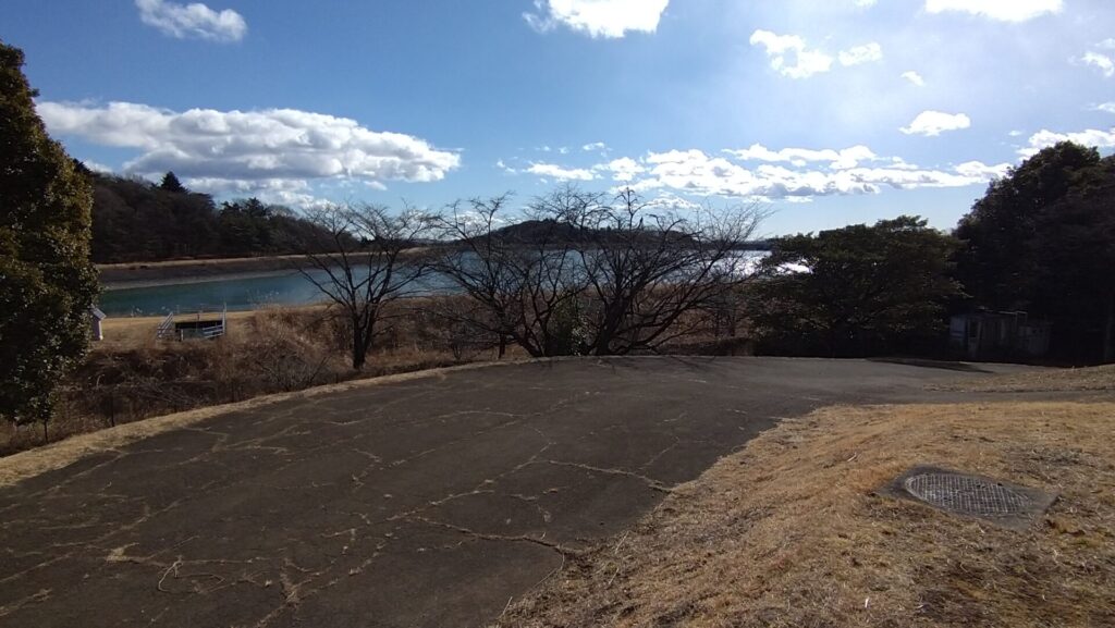 赤田調整池の風景