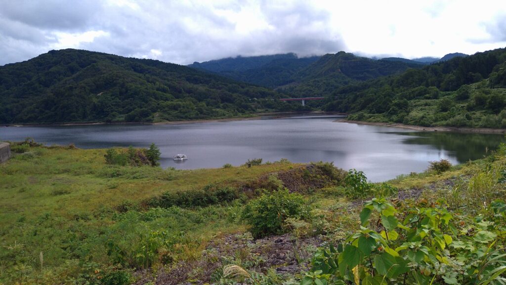 ひめさゆり湖の風景