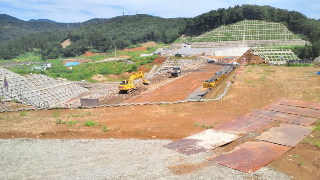 市野新田ダム（建設中）
