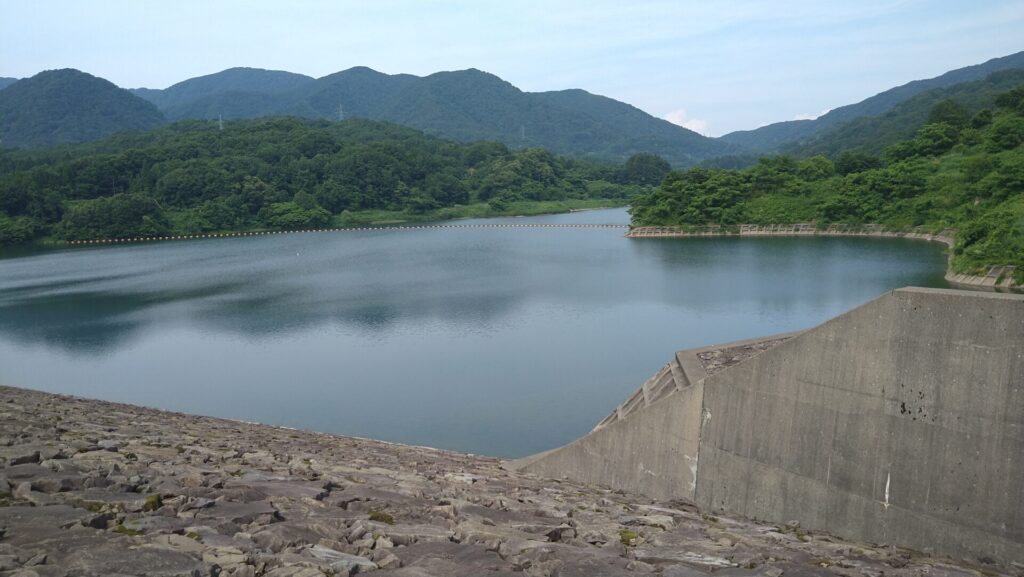 かきざき湖の風景