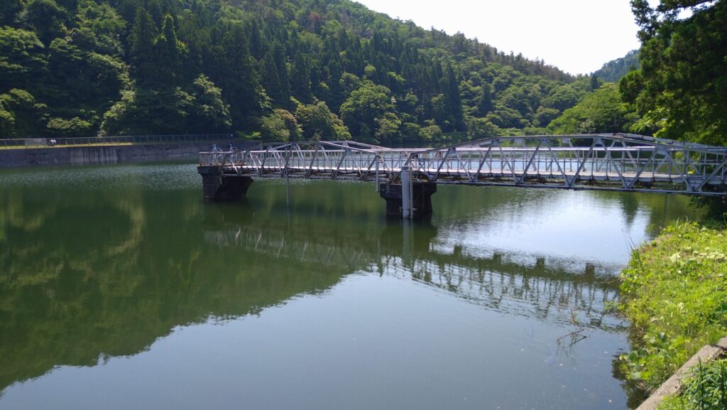川内ダムの取水設備