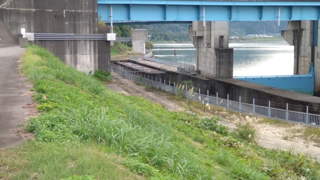 妙見堰の魚道
