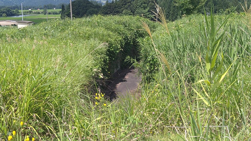 城原ダムの洪水吐
