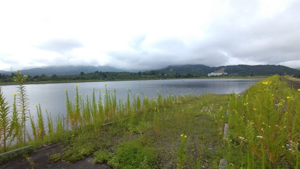 大谷内ダムのダム湖