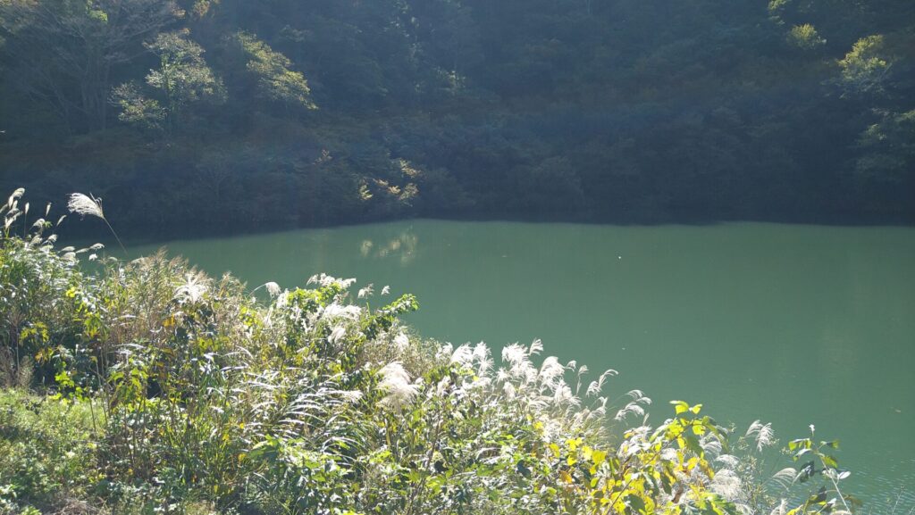 後谷ダムのダム湖