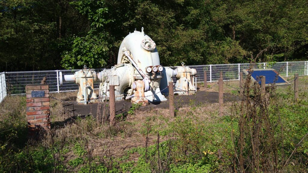 小諸発電所の展示物
