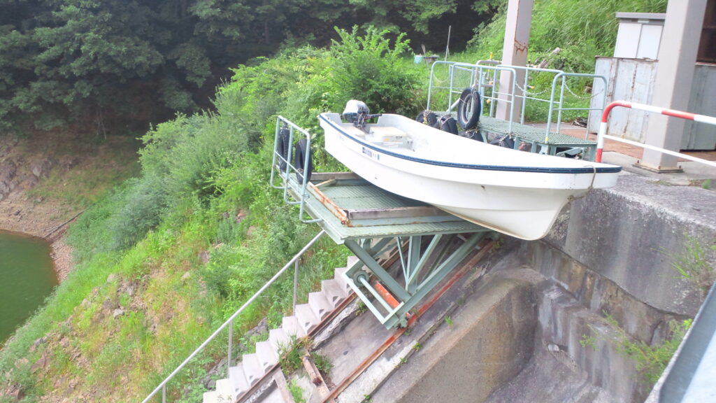 菅平ダムのインクライン