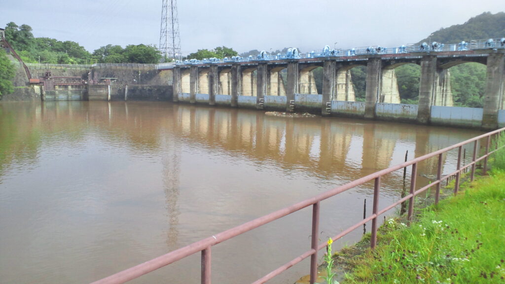 改修前の西浦ダム