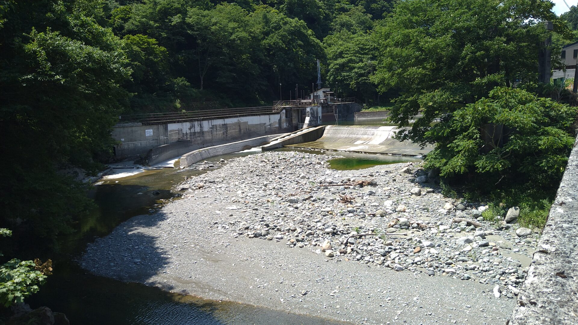 小滝川取水堰（仮名）