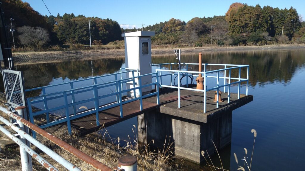 大溜の取水設備