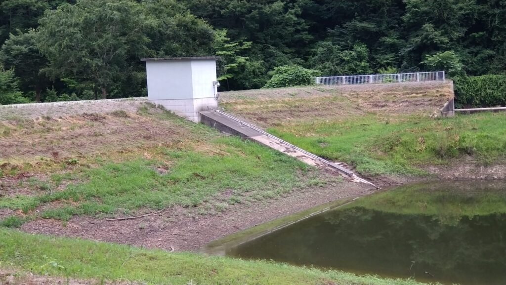 本沢ダムの取水設備