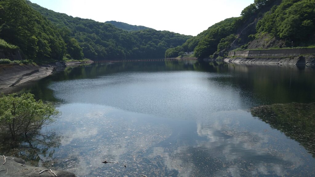 豊沢湖の風景