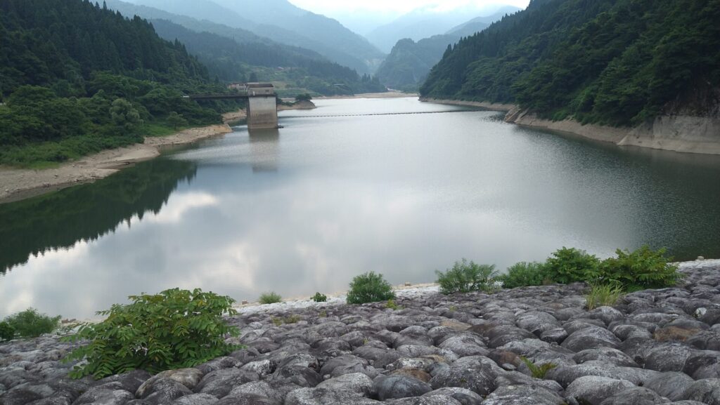 早乙女湖の風景