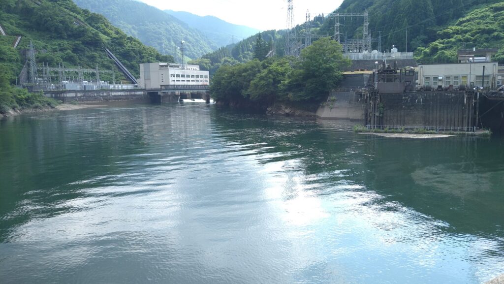 小俣ダムのダム湖